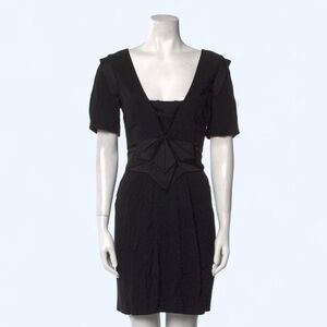 Temperley London Black Mini Dress